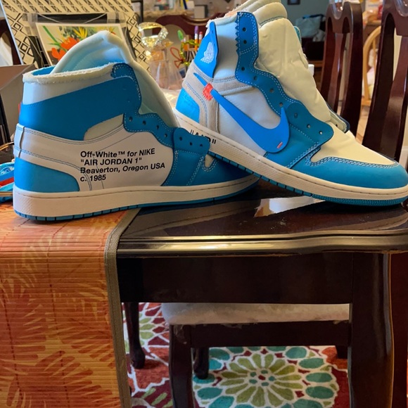 Jordan Off White AIR JORDAN 1 1985 - Picture 1 of 3